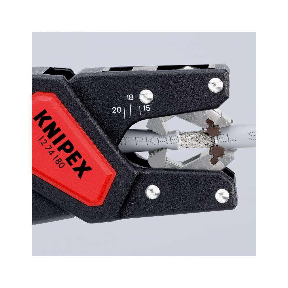 Knipex Automatic Cable Stripping Pliers For Cable 175mm - Ascmtools