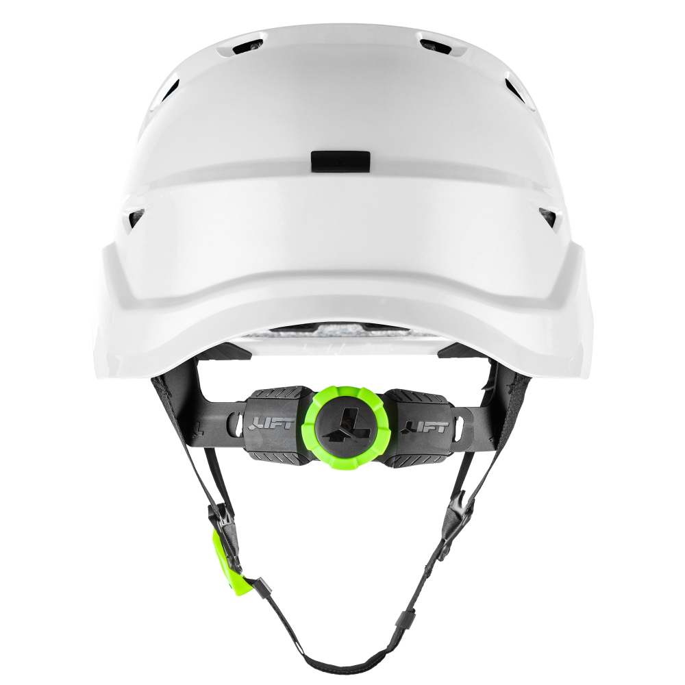 Lift Safety RADIX Vented Safety Helmet White Type 2 - Ascmtools