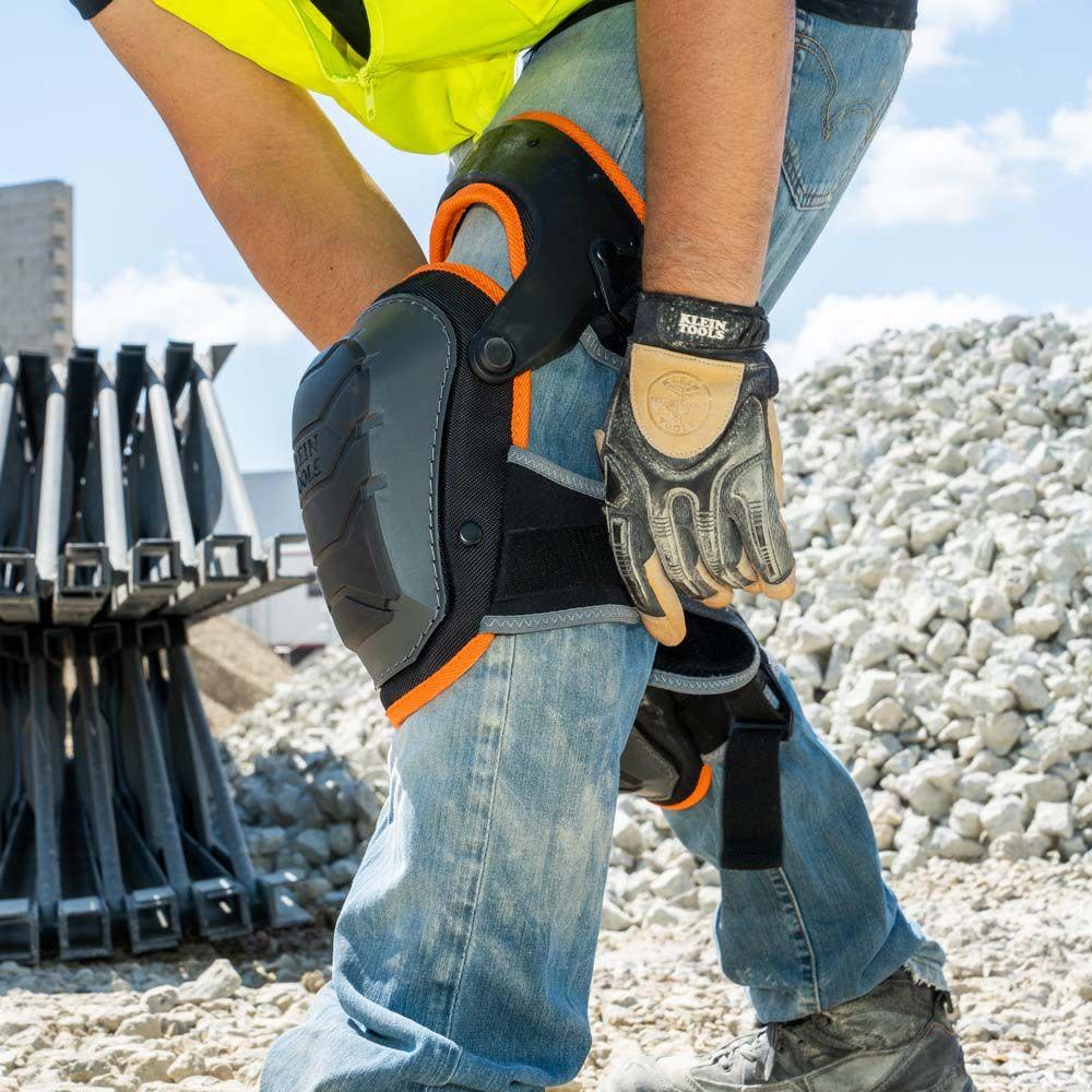Klein Tools Heavy Duty Hinged Knee Pads - Ascmtools