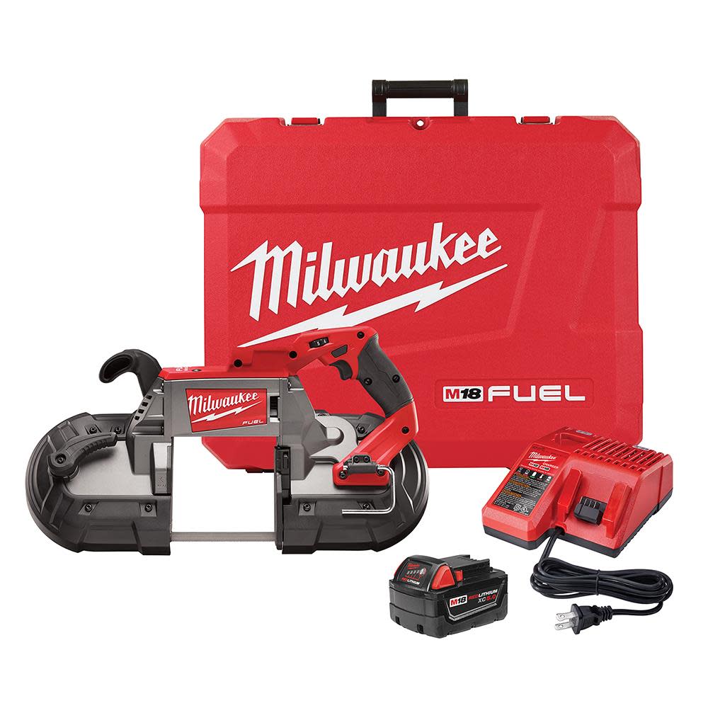 Milwaukee M18 FUEL Deep Cut Band Saw – 1 Battery Kit - Ascmtools