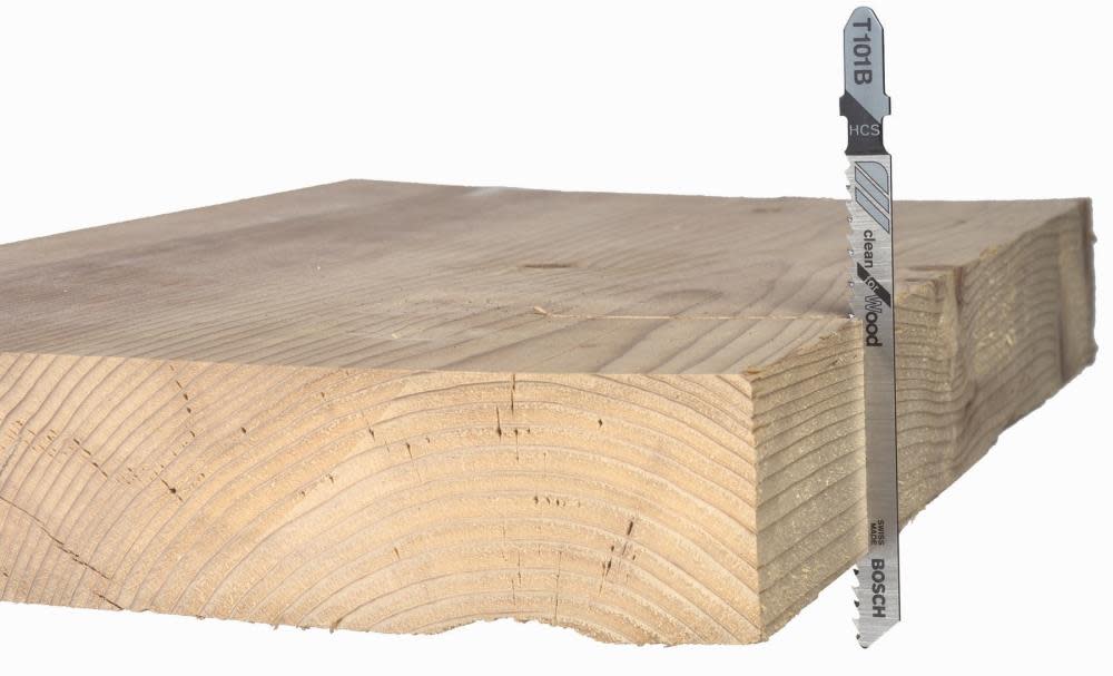 Bosch 5 pc. 4-1/2 In. 8-12 TPI Progressor for Wood T-Shank Jig Saw Blades - Ascmtools