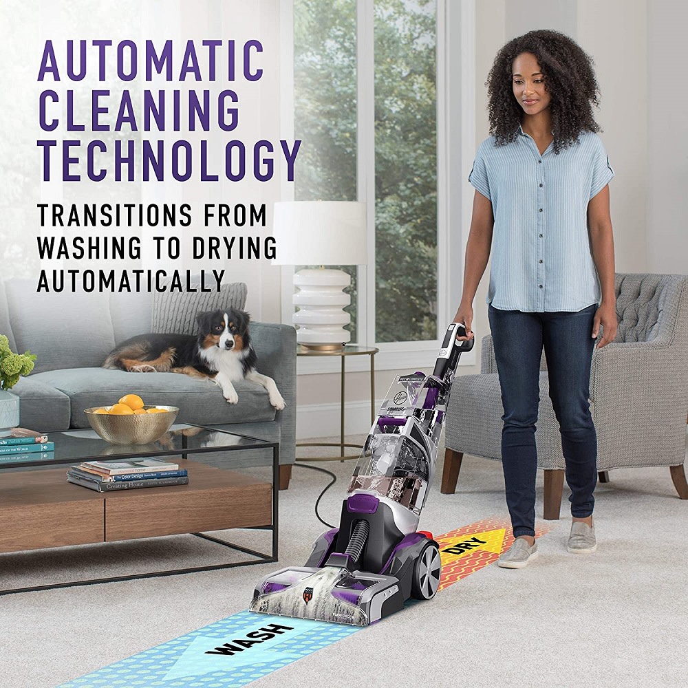Hoover Residential Vacuum Smartwash Pet Complete Automatic Carpet Cleaner/Washer - Ascmtools