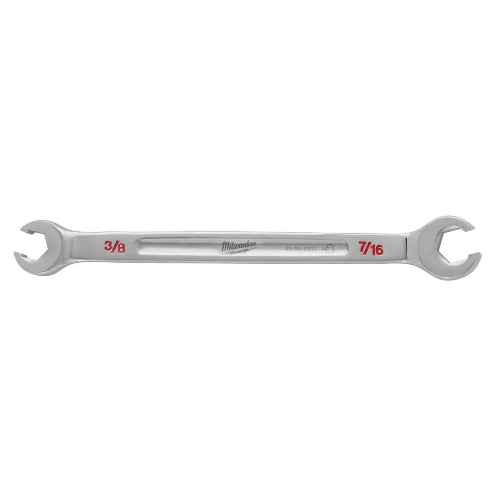 Milwaukee 3/8″ X 7/16″ Double End Flare Nut Wrench - Ascmtools
