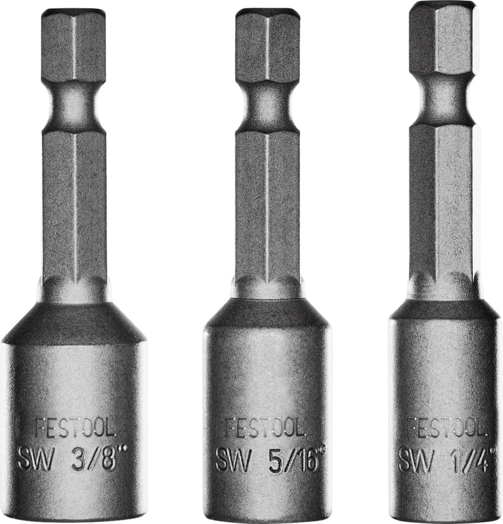 Festool 3-Piece Socket Spanner Nut Driver Set - Ascmtools