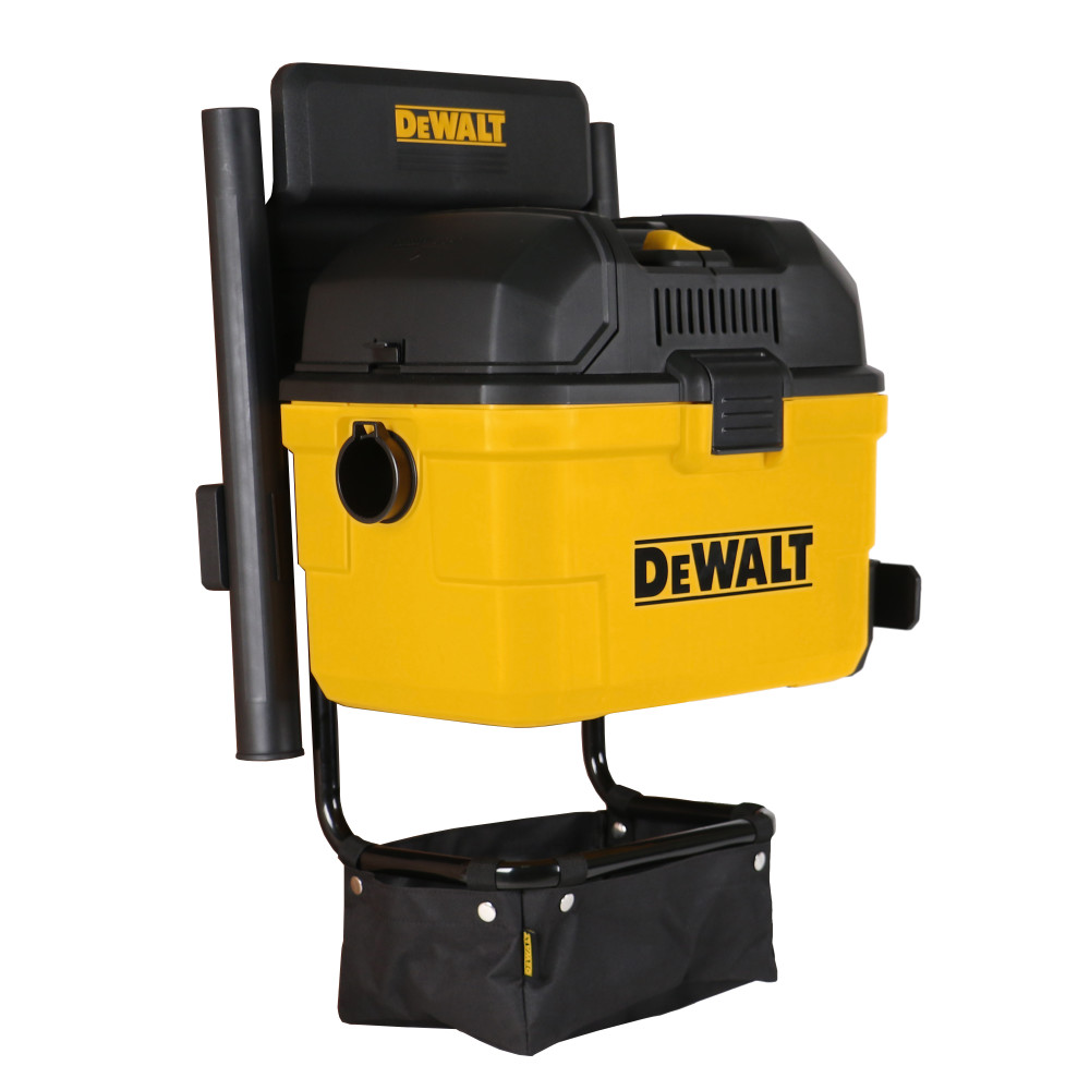 DEWALT 6 Gallon Wall Mounted Wet/Dry Vacuum with Wireless on/off Control - Ascmtools
