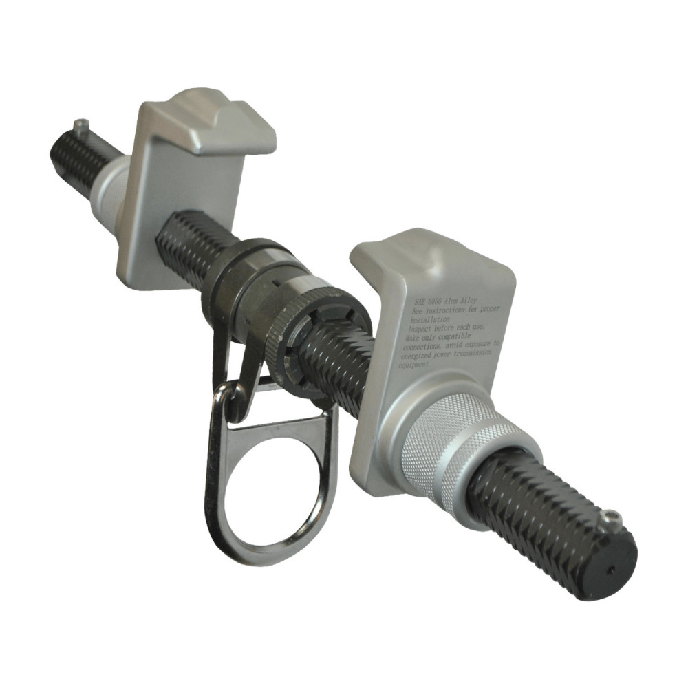 Falltech 12 1/4″ Trailing Beam Anchor with Dual Clamp Adjustment - Ascmtools