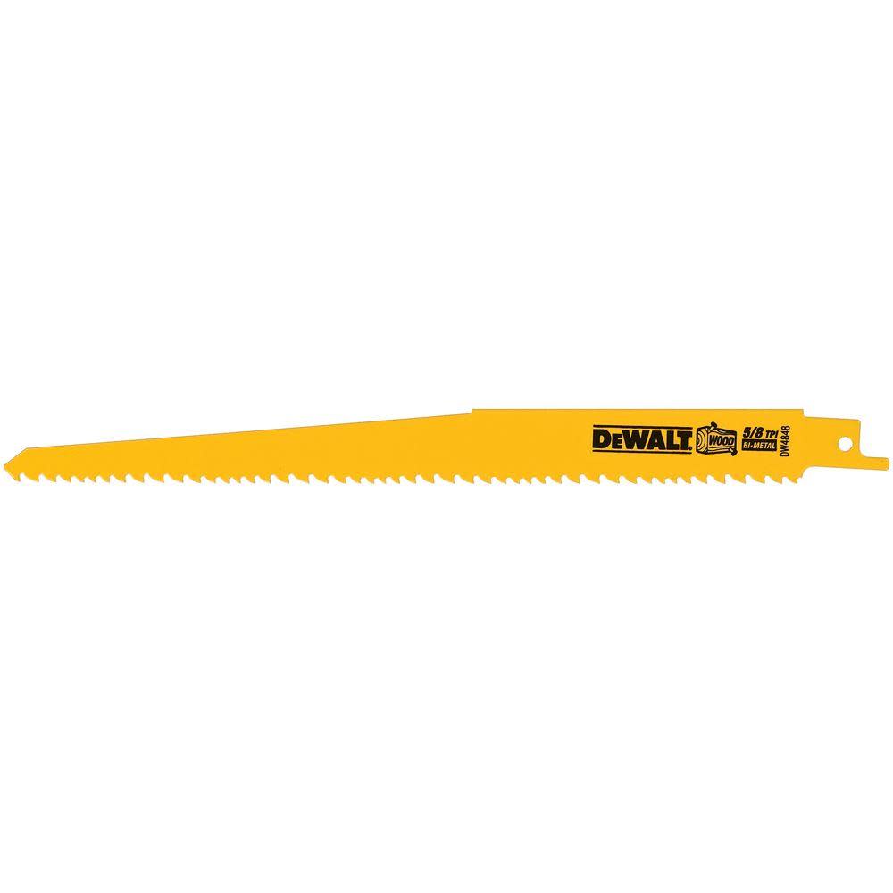 DEWALT 9-in 5/8 TPI Taper Blades (5) - Ascmtools