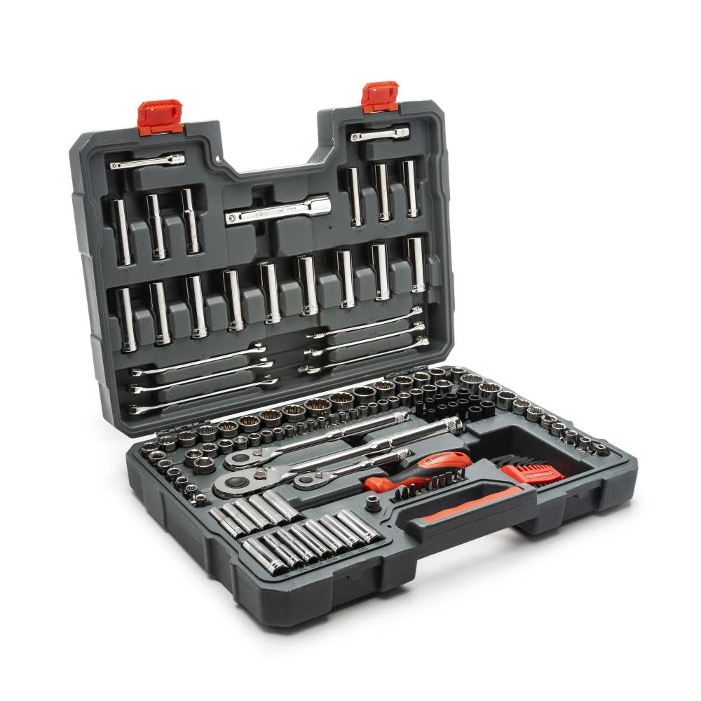Crescent 1/4″ 3/8″ & 1/2″ Drive Mechanics Tool Set 142pc - Ascmtools