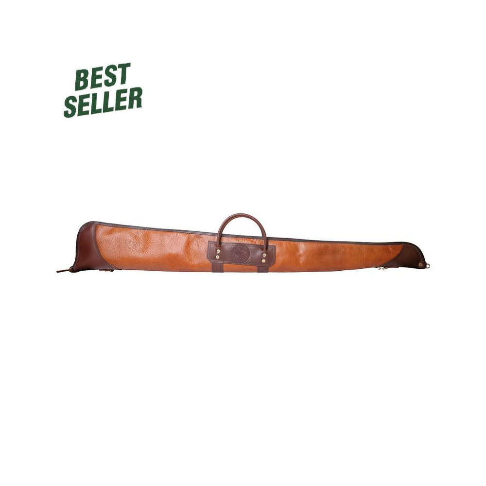 Duluth Pack 55 In. L Brown Trim Bison Leather Shotgun Case - Ascmtools