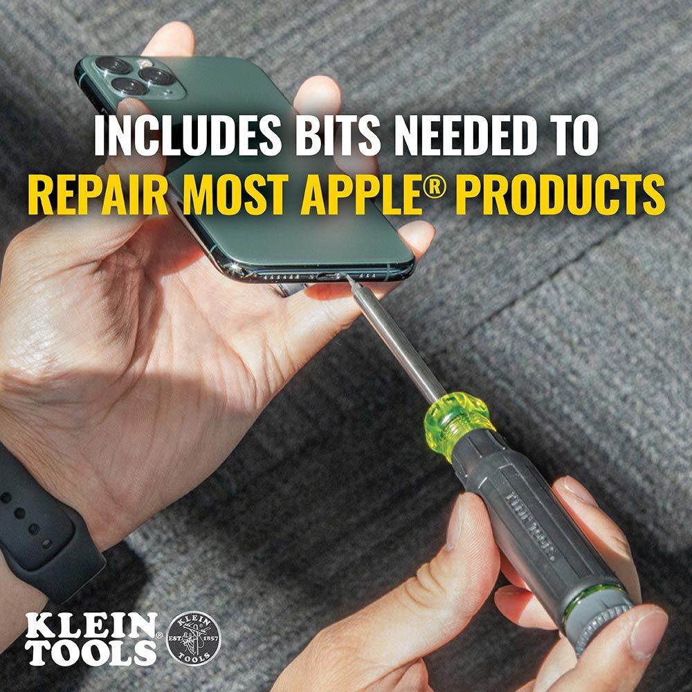 Klein Tools 27 in 1 Screwdriver with Apple Bit - Ascmtools