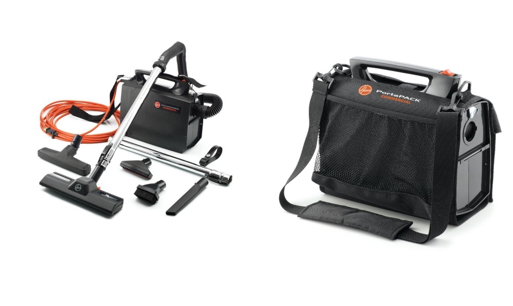 Hoover Commercial Vacuum Canister Vacuum with Carrier Bundle - Ascmtools