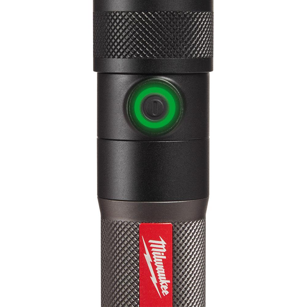 Milwaukee USB Rechargeable 1100L Twist Focus Flashlight - Ascmtools