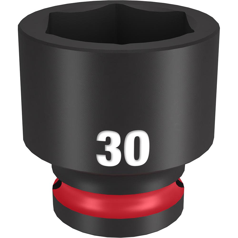 Milwaukee Impact Socket 1/2″ Drive 30mm Standard 6 Point - Ascmtools