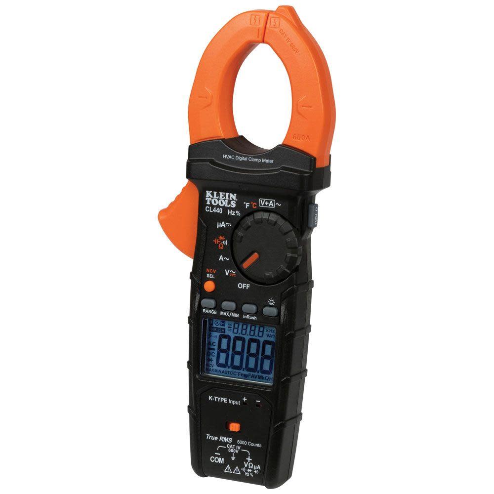 Klein Tools HVAC Clamp Meter - Ascmtools