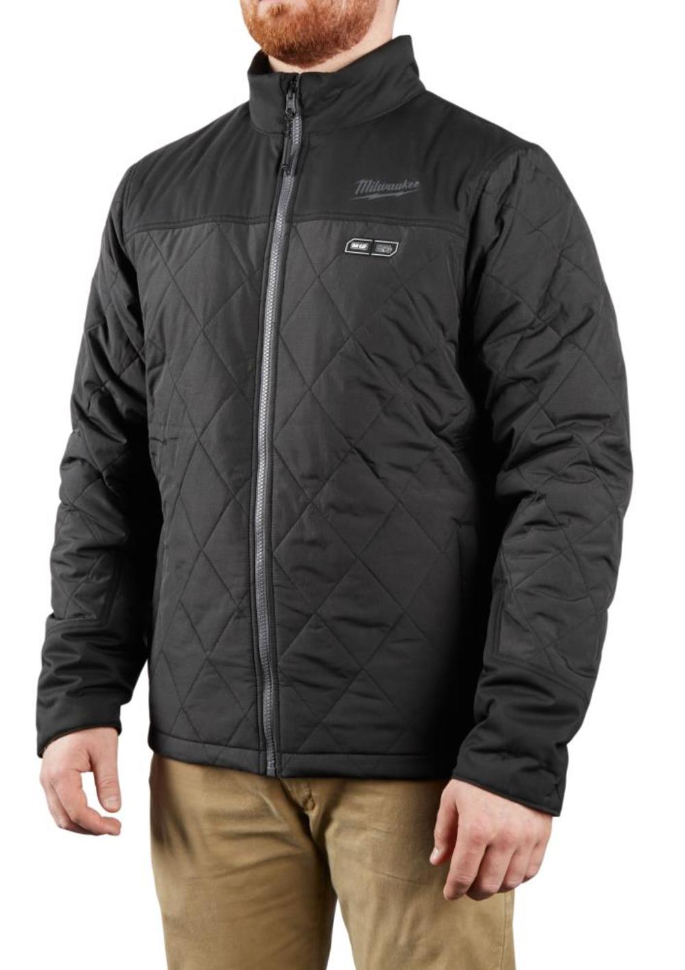 Milwaukee M12 Heated AXIS Jacket Kit XL (Black) - Ascmtools