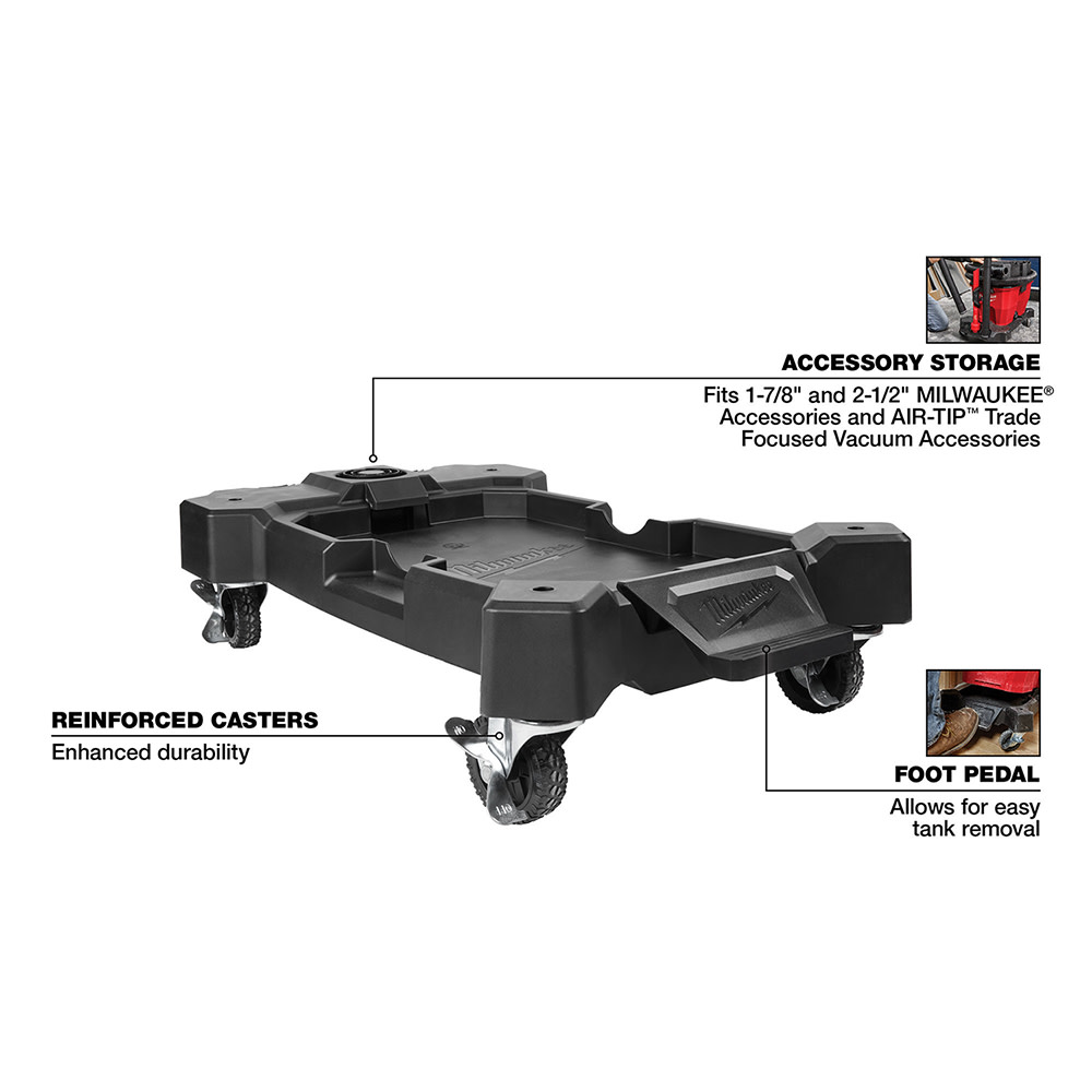 Milwaukee Wet/Dry Vacuum Cart - Ascmtools