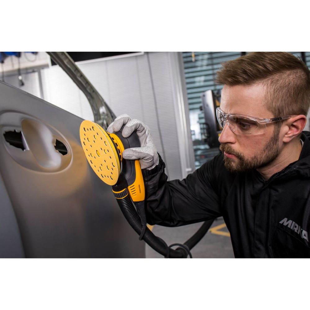 Mirka Gold 6″ 37 Hole Grip 120 Grit Vacuum Disc 50pk - Ascmtools