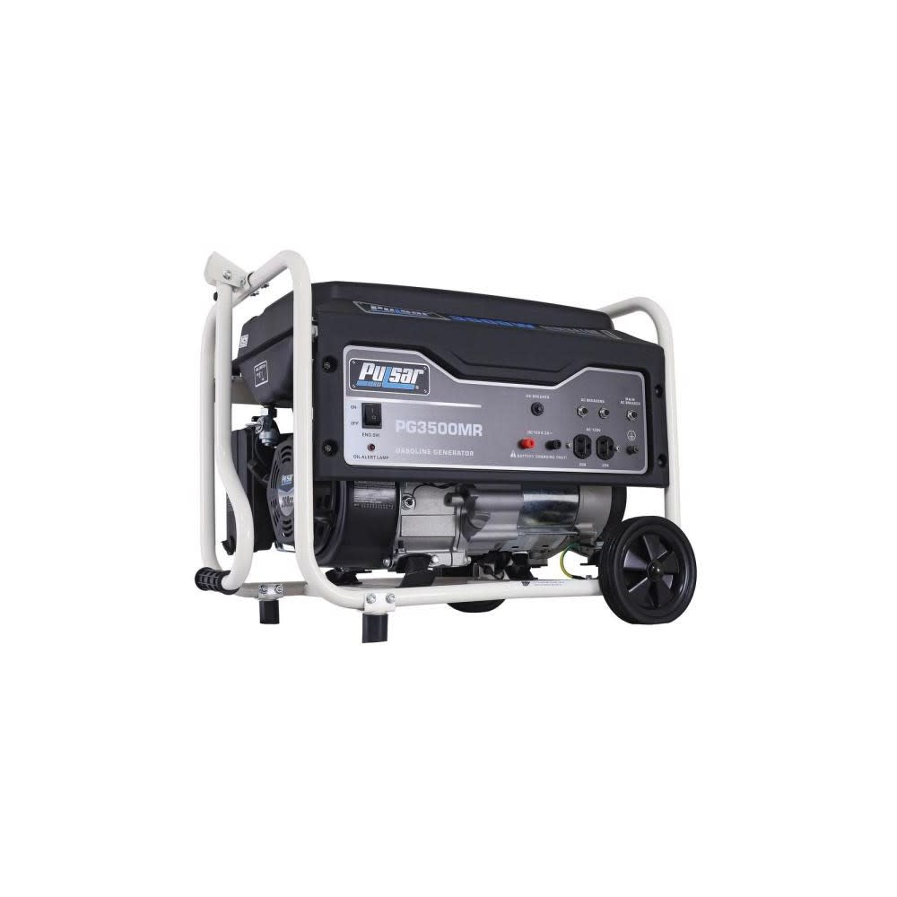 Pulsar Products Generator 120V 3500W 208cc 4 Stroke Gasoline Portable - Ascmtools