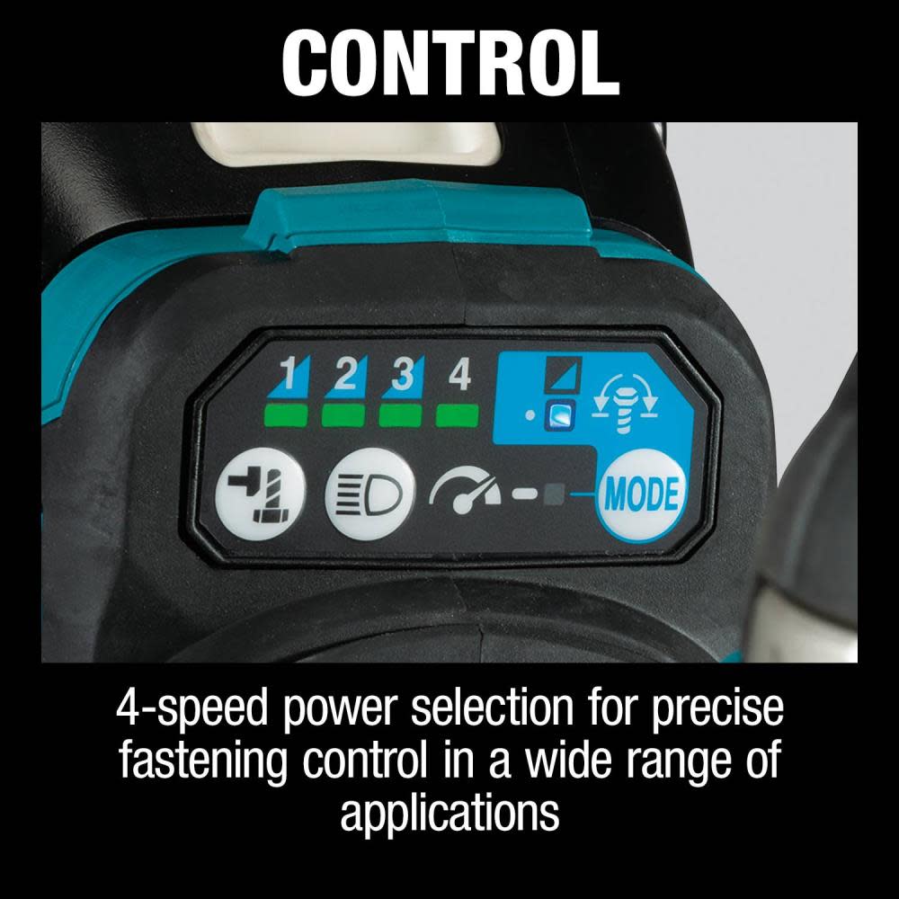 Makita 18V LXT 1/2″ Sq Drive Impact Wrench Kit with Friction Ring Anvil - Ascmtools
