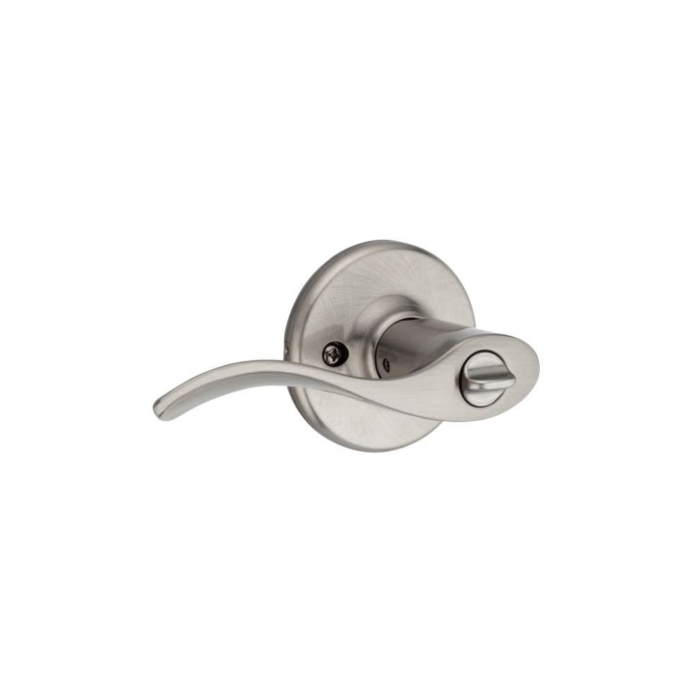 Kwikset Satin Nickel Keyed Entry Balboa Lockset Door Lever - Ascmtools