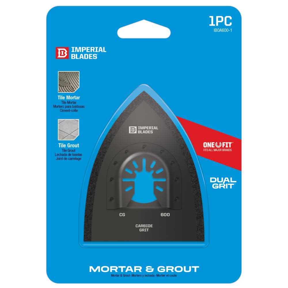 Imperial Blades IBOA600-1 One Fit 3″ Dual Carbide Grit Rasp 1PC - Ascmtools