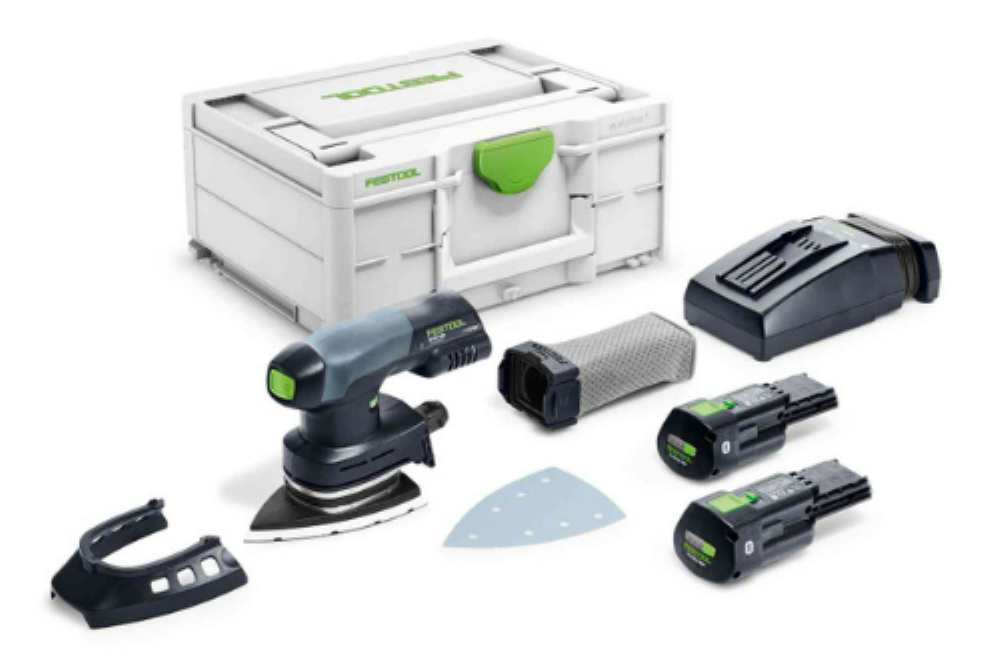 Festool Delta Sander DTSC 400 3,0 I-Plus Cordless Kit - Ascmtools