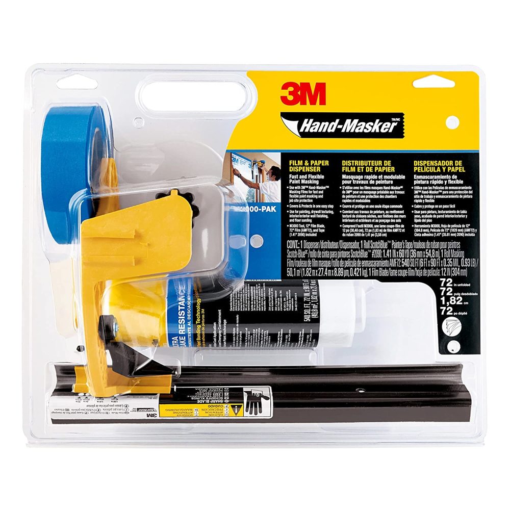 3M 3M Hand Masker Masking Film Dispenser Pre Assembled Kit - Ascmtools