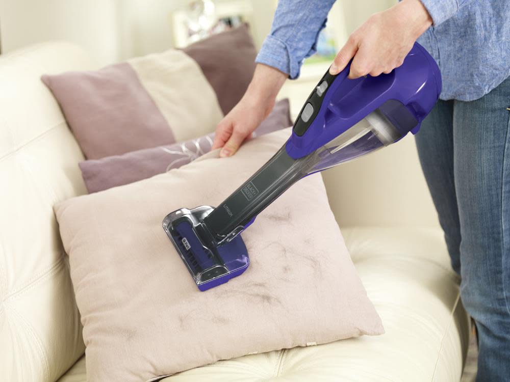 Black and Decker Lithium Hand Vac Pet Purple - Ascmtools