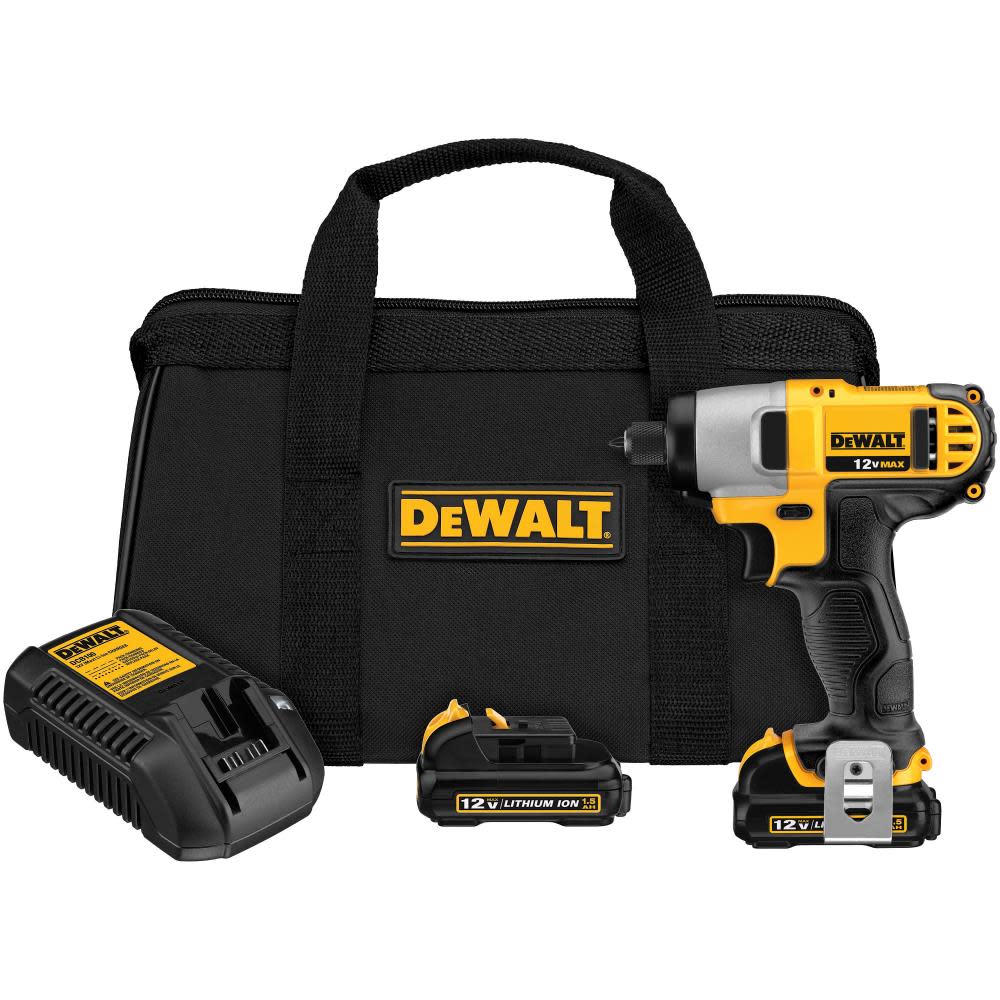 DEWALT DCF815S2 – 1/4″ Impact Driver Kit (DCF815S2) - Ascmtools