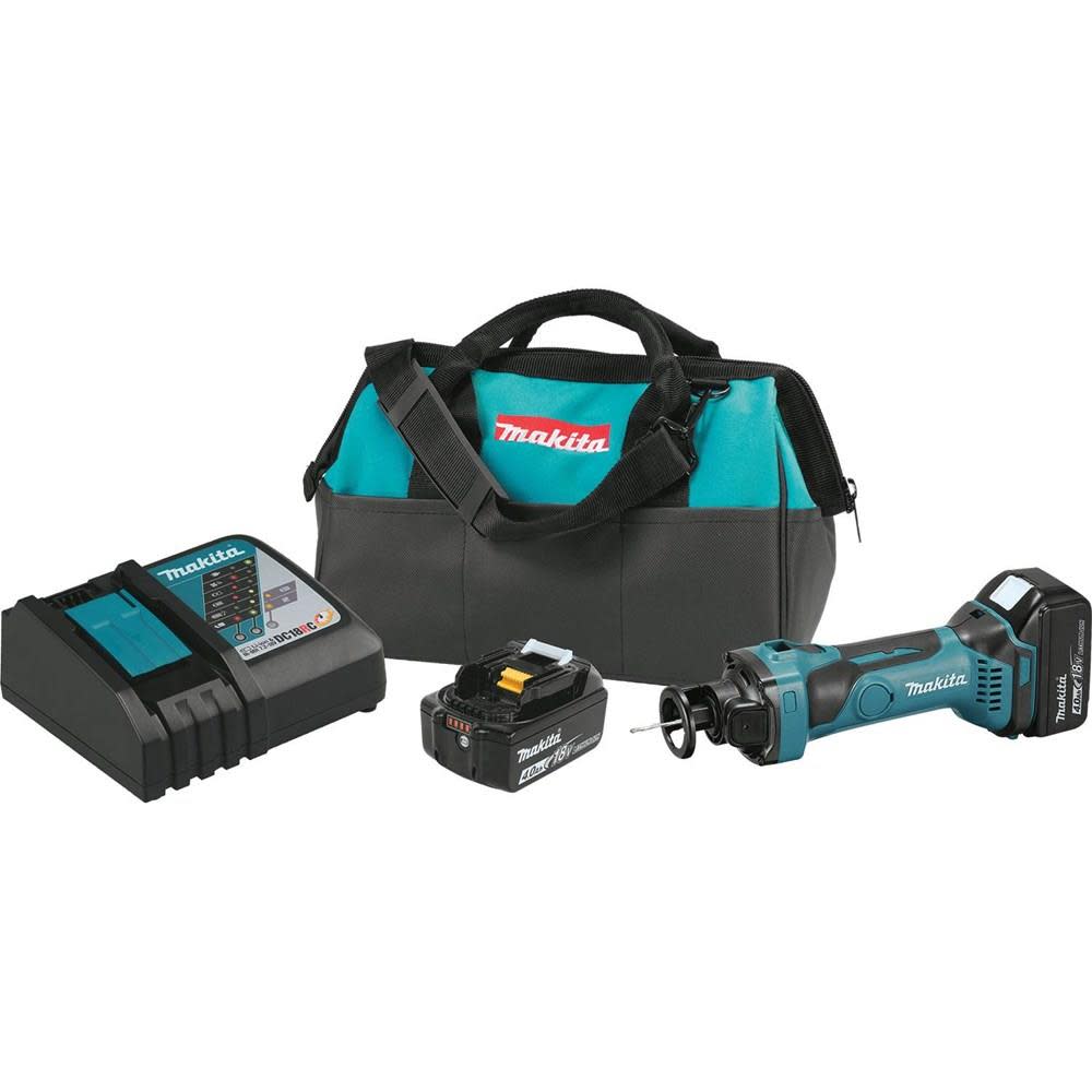 Makita 18 Volt LXT Lithium-Ion Cordless Cut-Out Tool Kit - Ascmtools