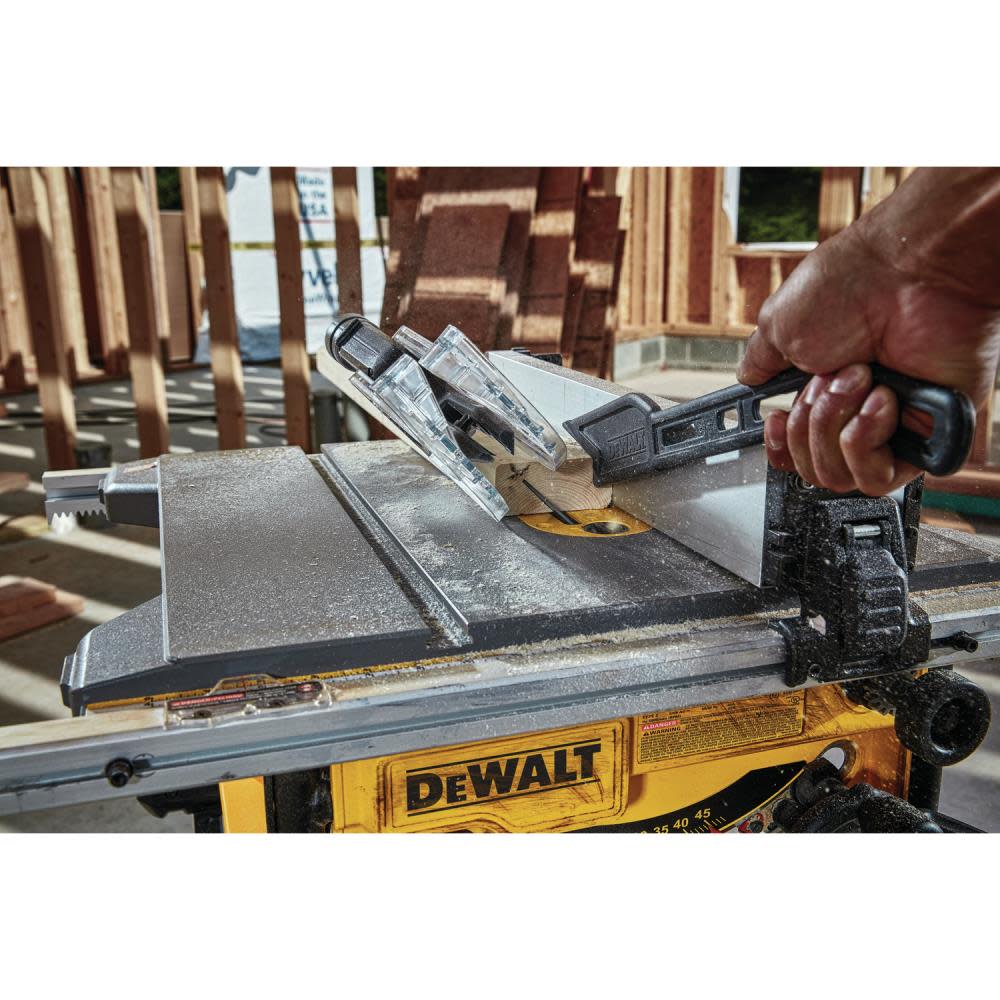 DEWALT 8 1/4″ Compact Jobsite Table Saw with Rolling Stand Bundle - Ascmtools
