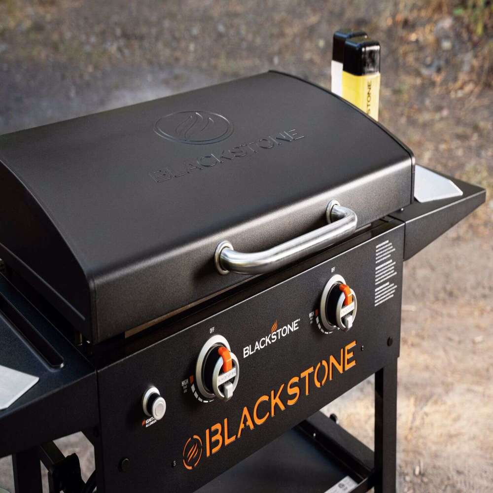 Blackstone Griddle Liquid Propane 28″ Black 2 Burner - Ascmtools