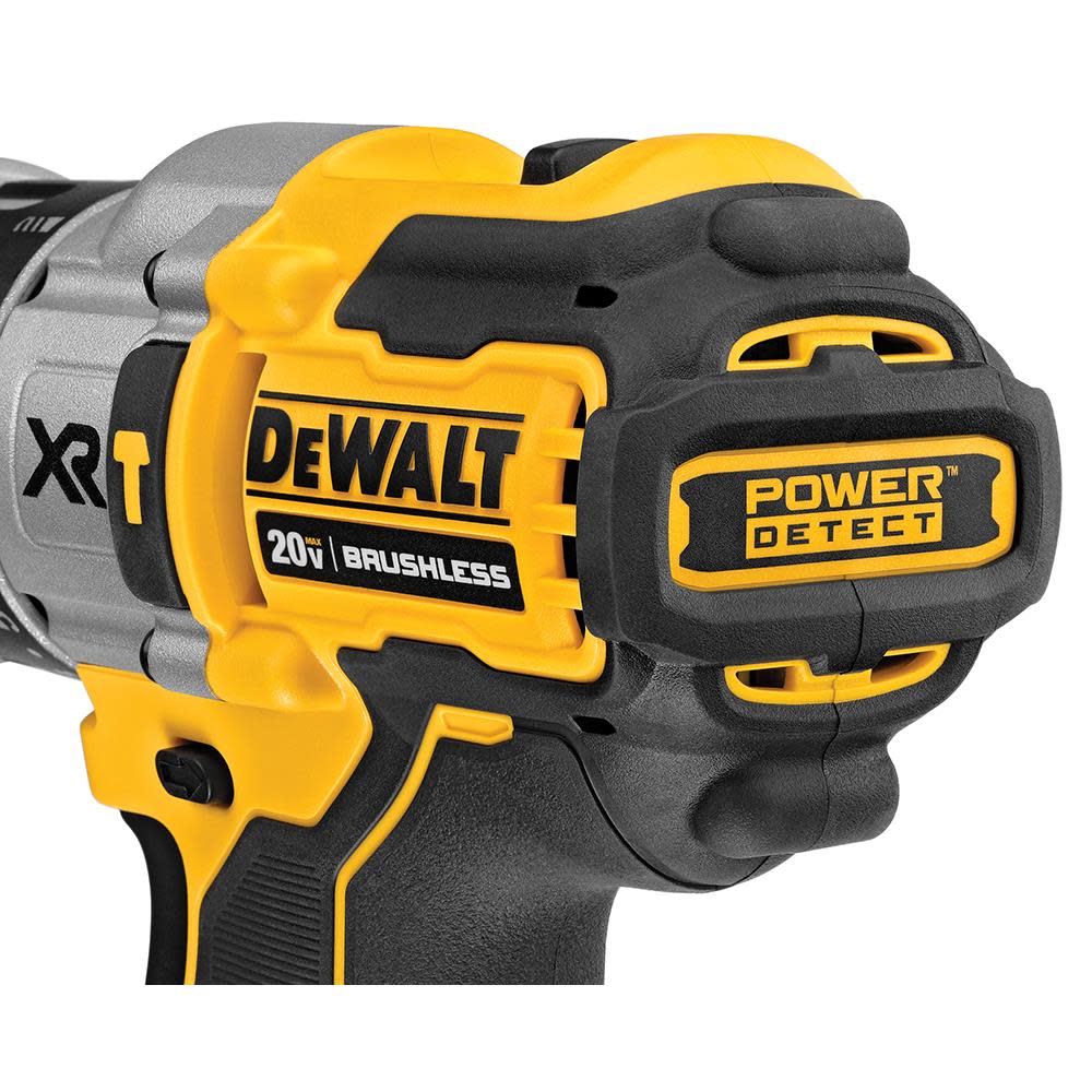 DEWALT 20V MAX* POWER DETECT XR 1/2In Brushless Hammer Drill/Driver Kit - Ascmtools