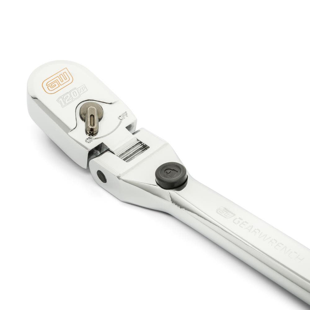 GEARWRENCH Ratchet 3/8″ Drive 120XP Locking Flex Head 13.5″ - Ascmtools