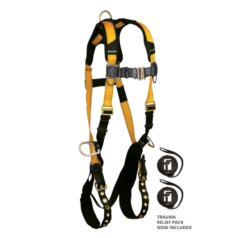Falltech UniFit Journeyman Flex 3D Standard Full Body Harness - Ascmtools