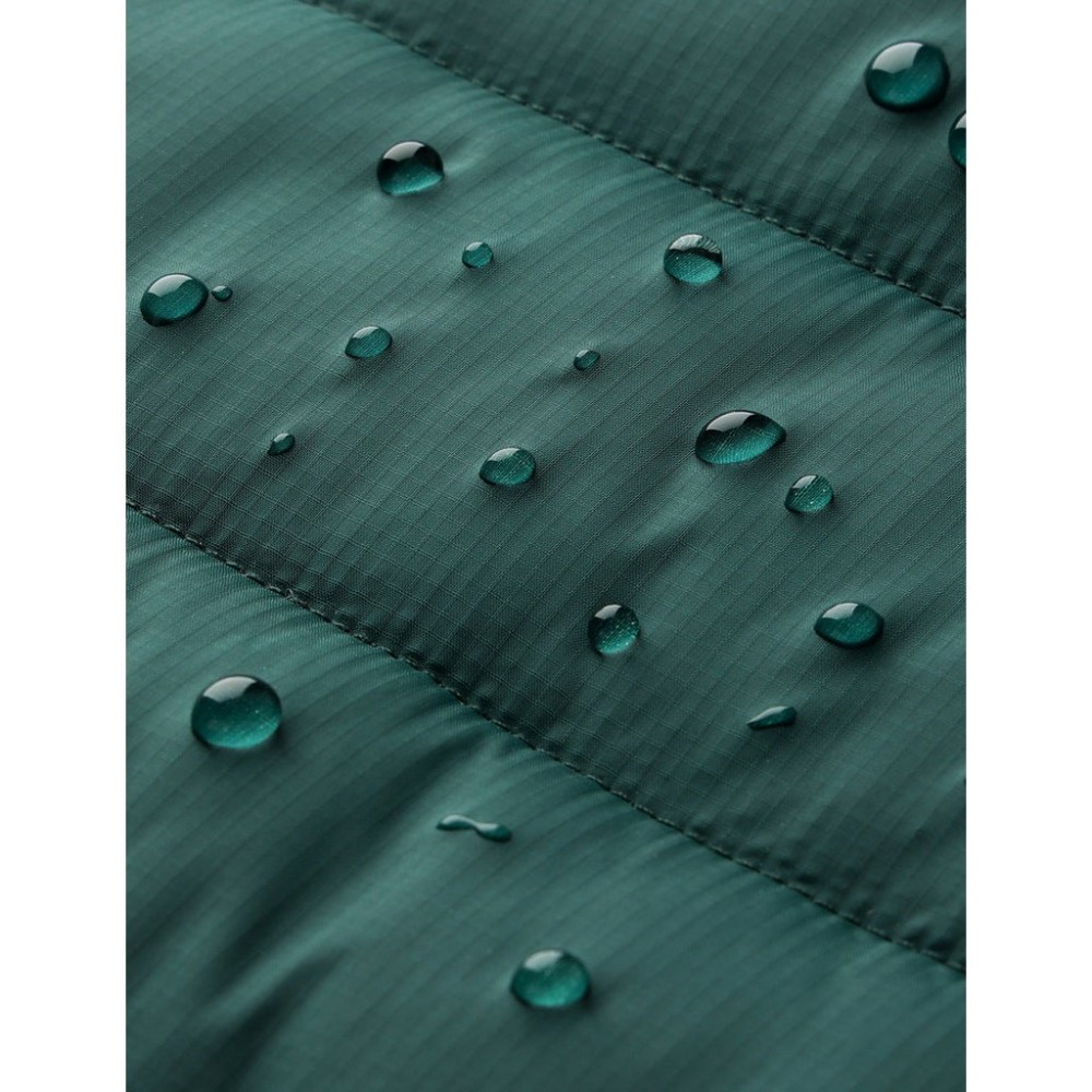 ORORO Womens Green & Gold Classic Heated Vest Kit XL - Ascmtools