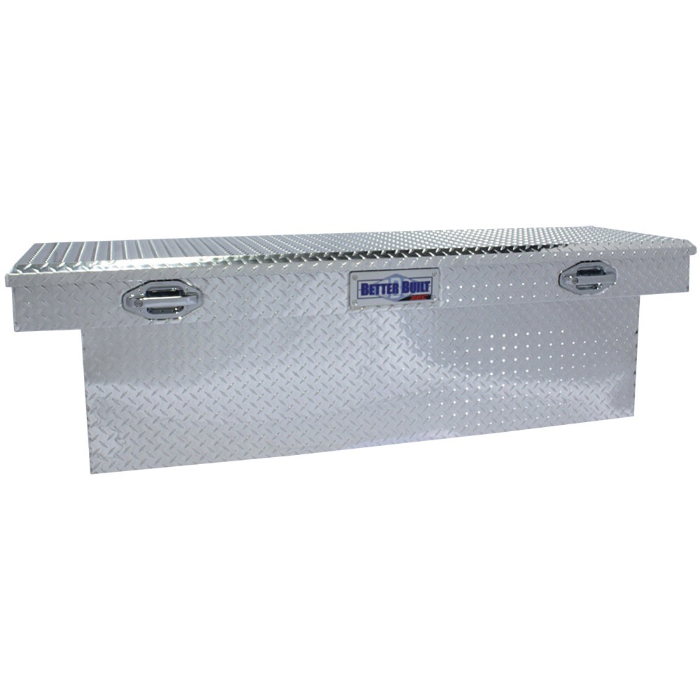 Better Built 58″ SEC Saddle Truck Tool Box DEEP BRITE ALUMINUM - Ascmtools
