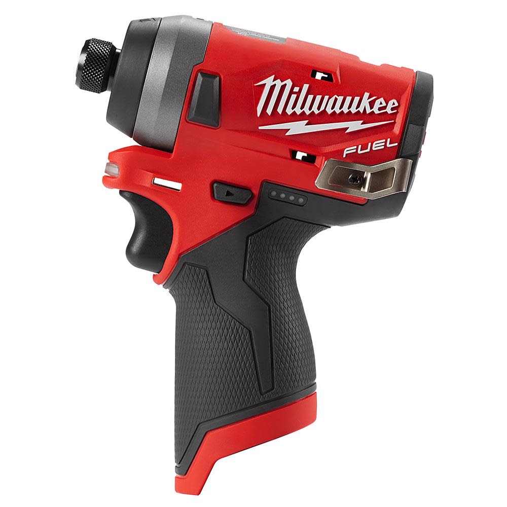 Milwaukee M12 FUEL 1/4 in. Hex Impact Driver - Ascmtools