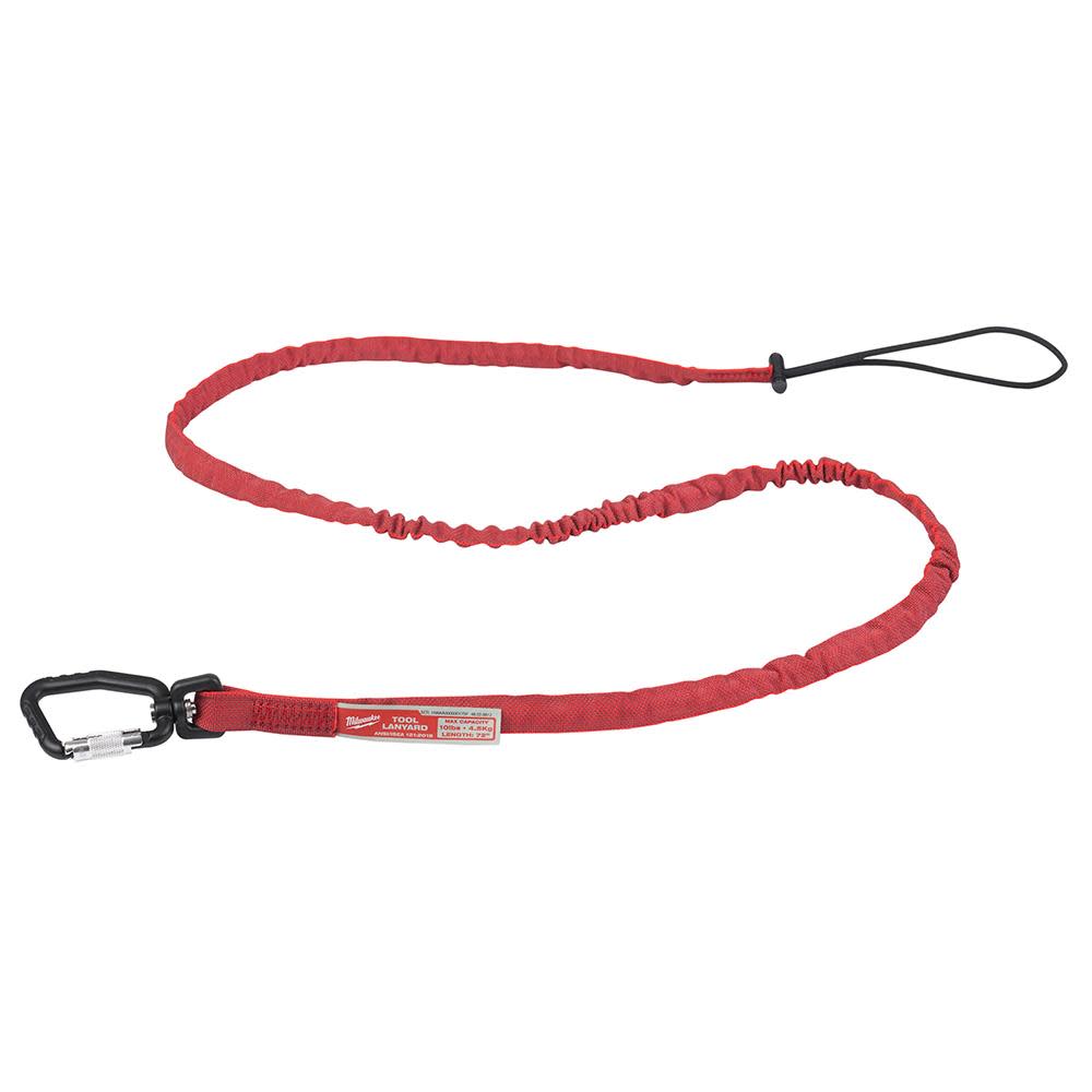 Milwaukee 10 Lbs. 72 in. Extended Reach Locking Tool Lanyard - Ascmtools
