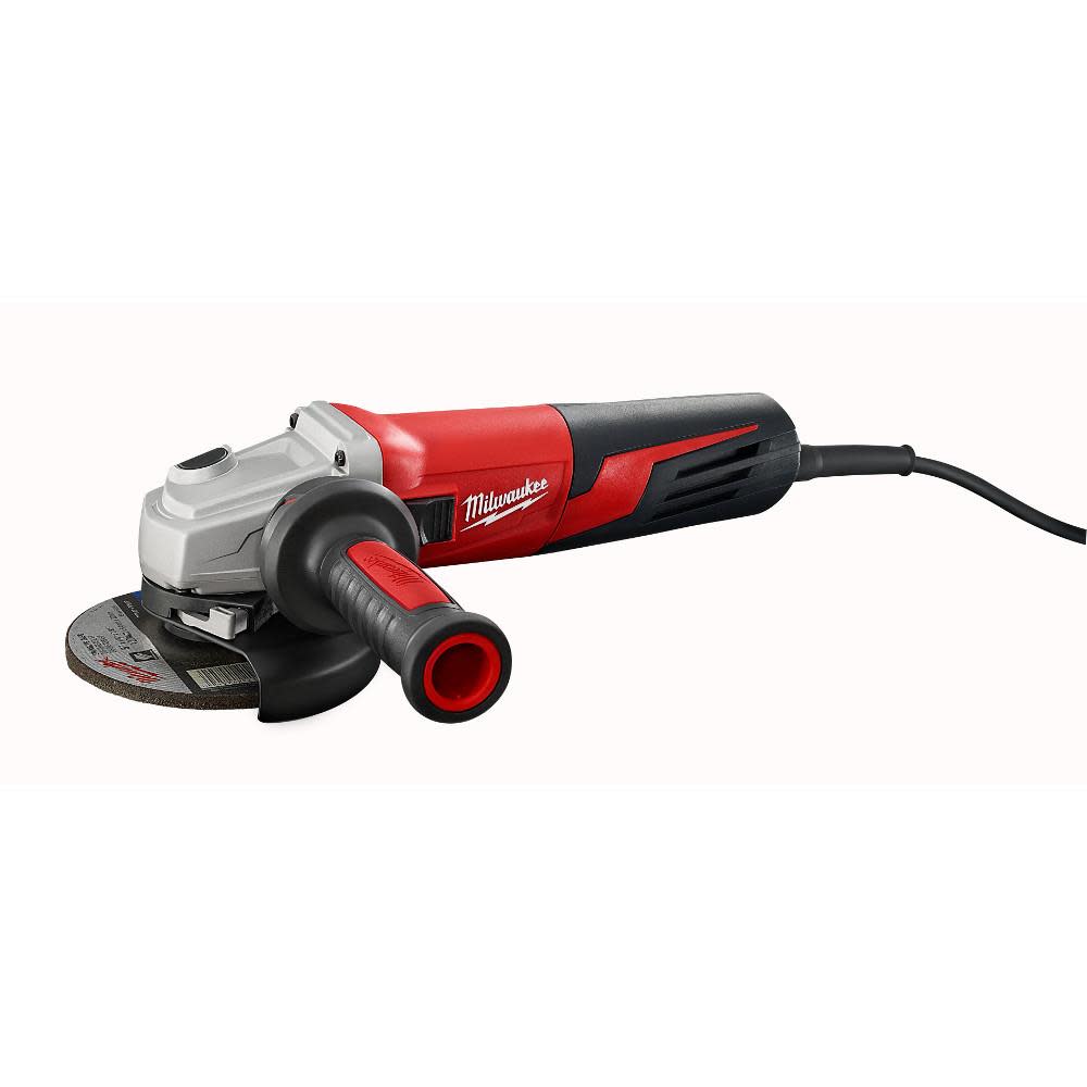 Milwaukee 13 Amp 5 In. Small Angle Grinder Slide Lock-On - Ascmtools