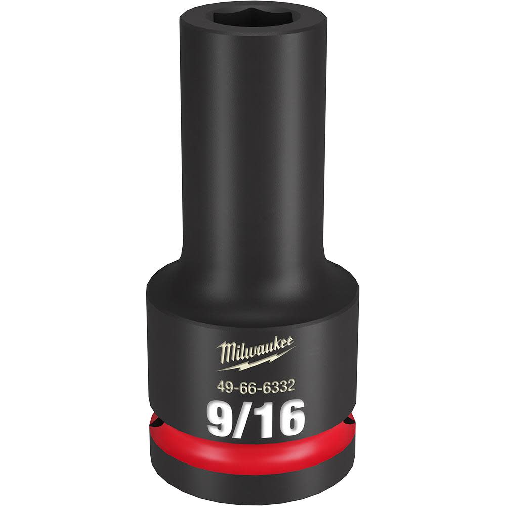 Milwaukee SHOCKWAVE Impact Duty Socket 3/4″ Drive 9/16″ Deep 6 Point - Ascmtools