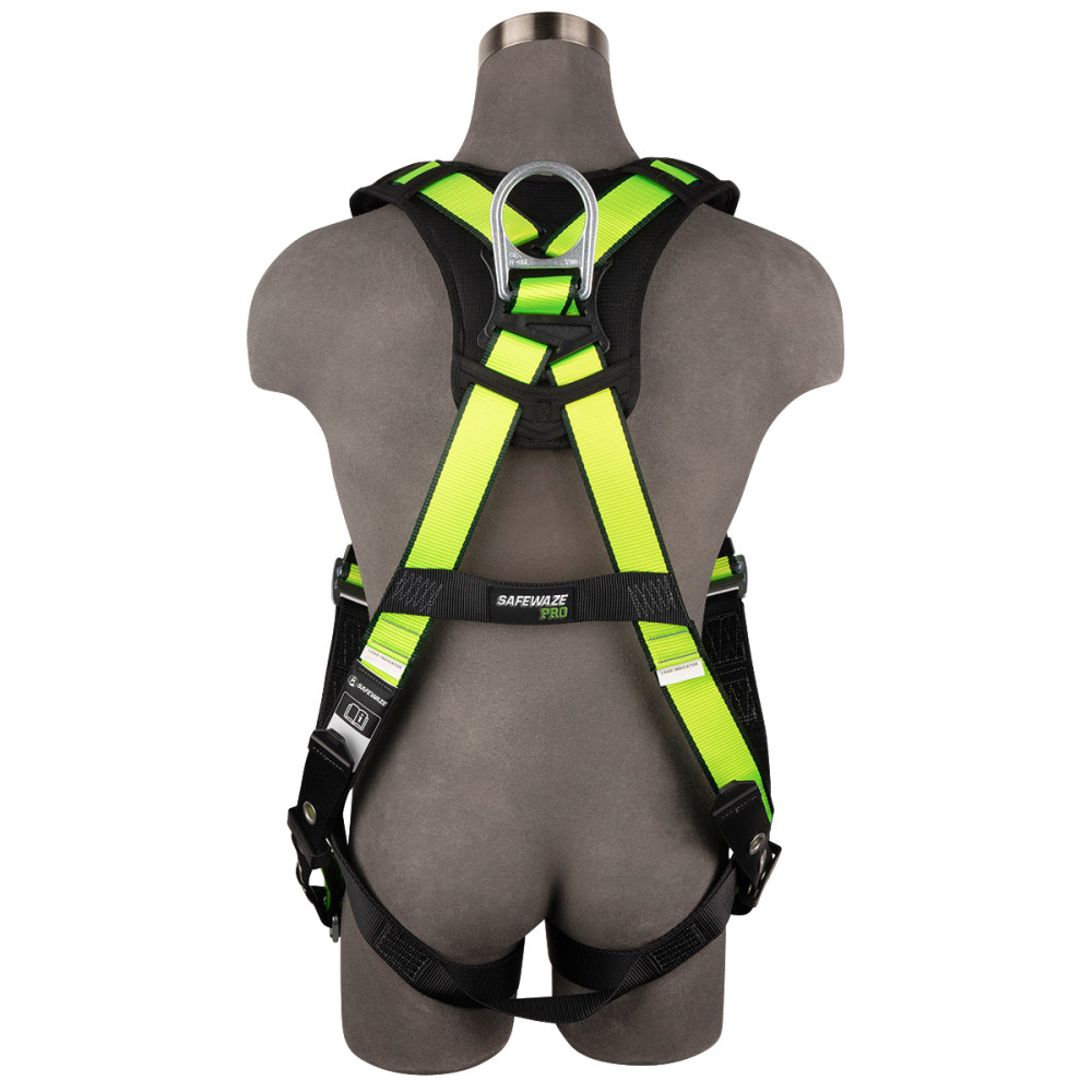 Safewaze L/XL PRO Full Body Harness with 1D MB Chest - Ascmtools