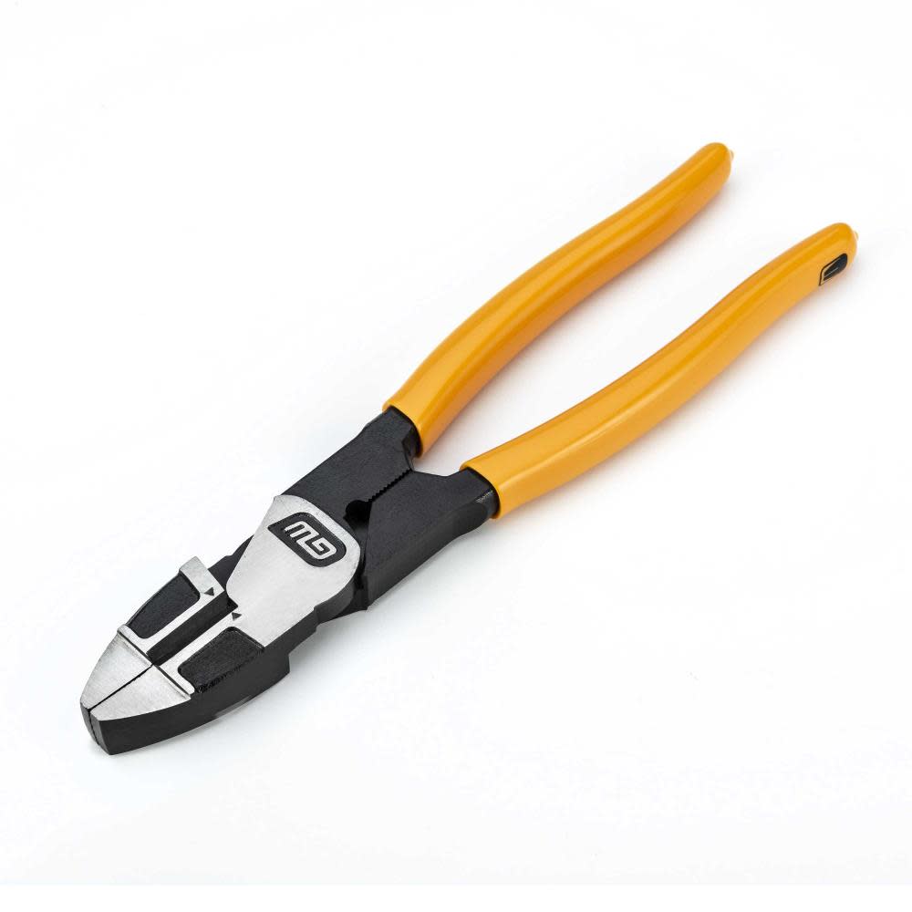 GEARWRENCH Pitbull Linemans Pliers 9 1/2″ Dipped Handle - Ascmtools