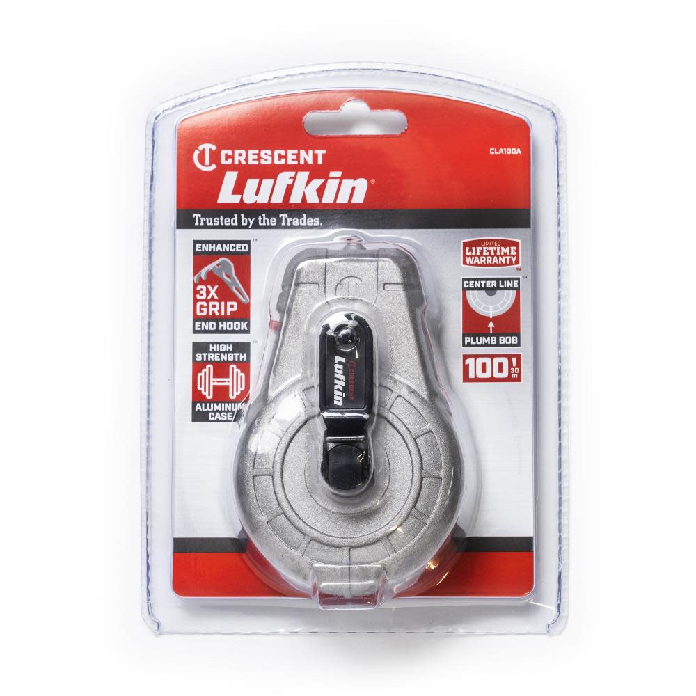 Crescent Lufkin 100′ Aluminum Chalk Reel - Ascmtools