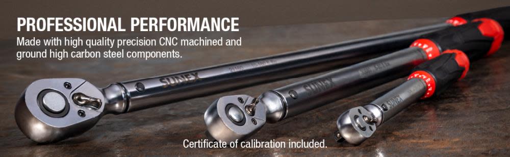 Sunex Indexing Torque Wrench 3/8″ Drive - Ascmtools