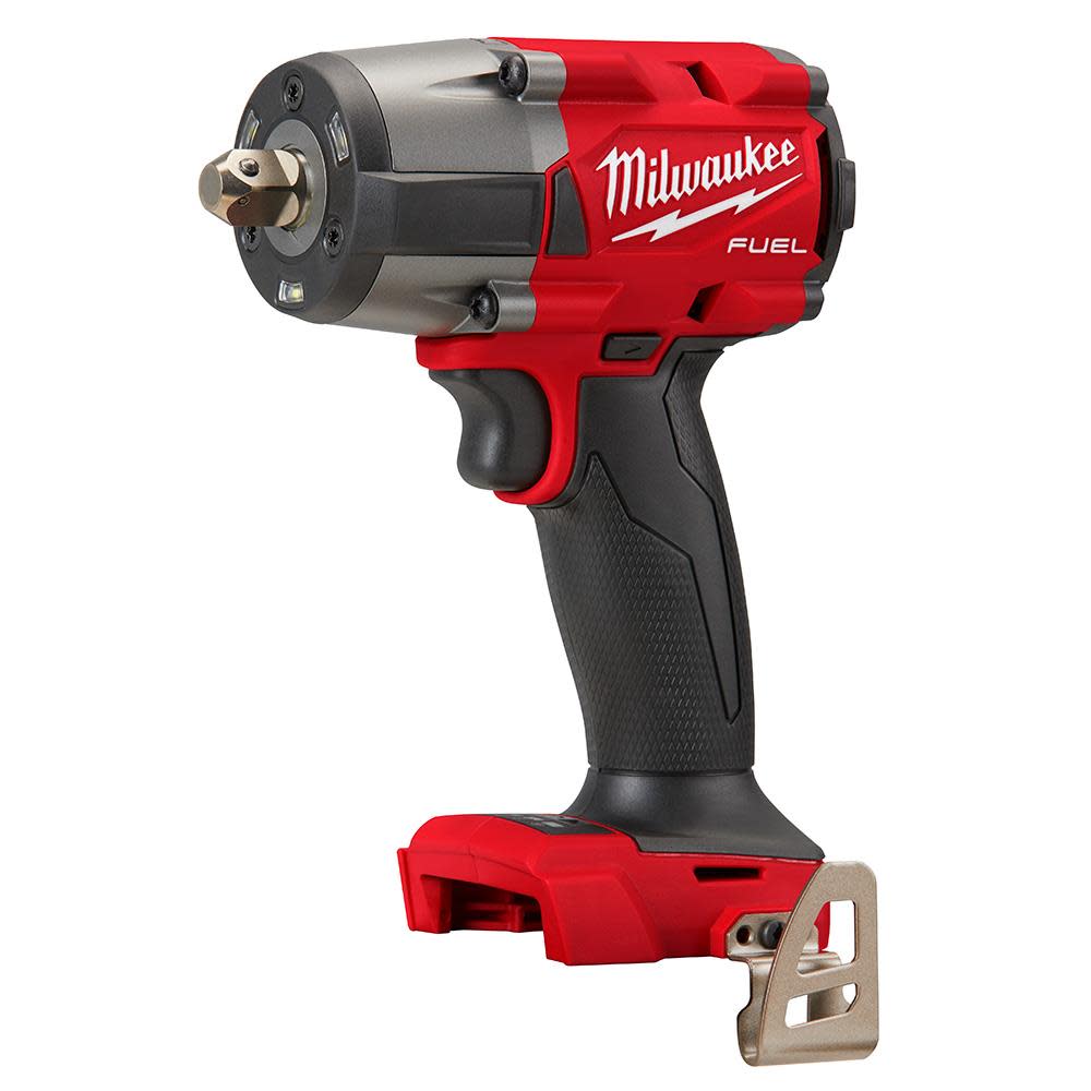 Milwaukee M18 FUEL 1/2 Mid-Torque Impact Wrench with Pin Detent Bare Tool - Ascmtools