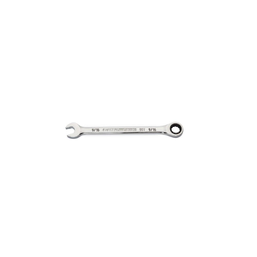 GEARWRENCH 9/16″ 90T 12 Point Ratcheting Combination Wrench - Ascmtools