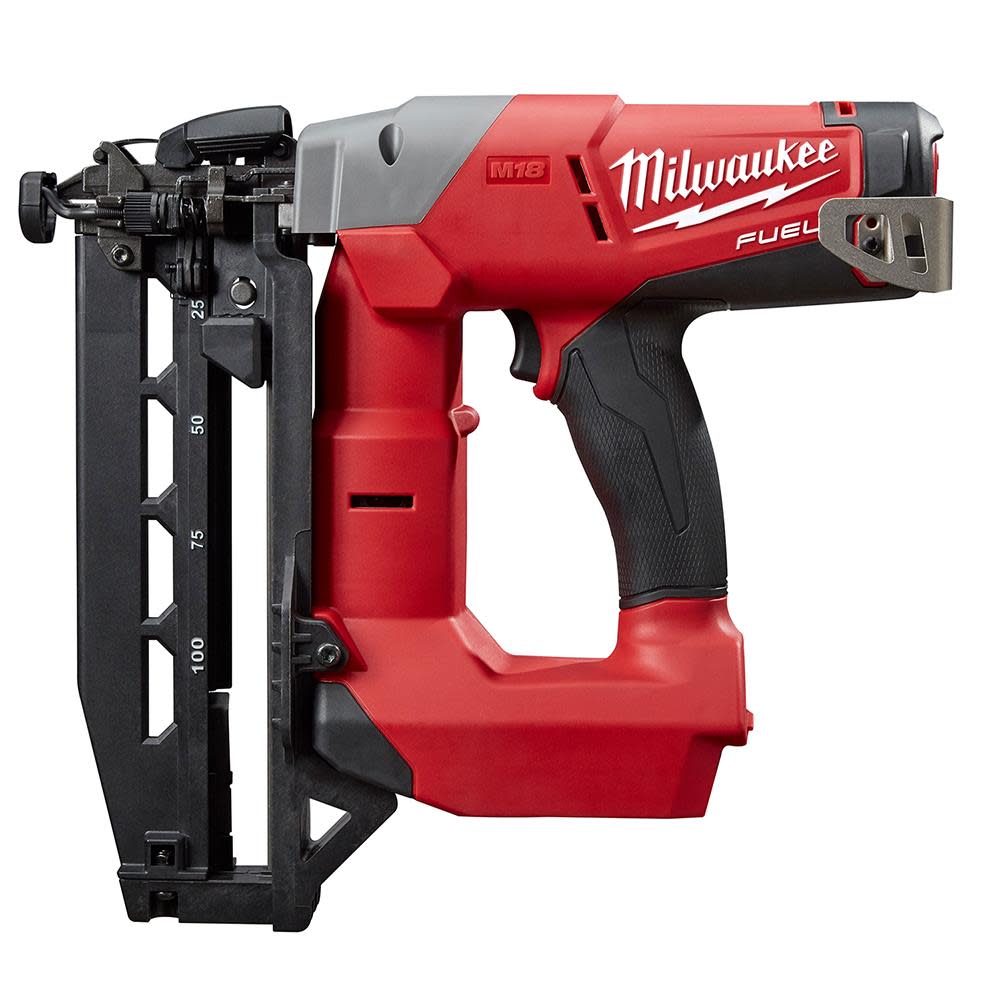 Milwaukee M18 FUEL 16 Gauge Straight Finish Nailer - Ascmtools