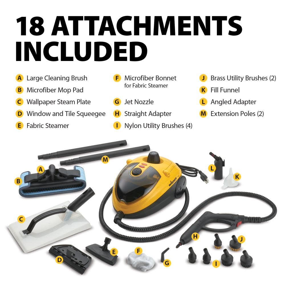 Wagner 915e On Demand Power Steamer - Ascmtools