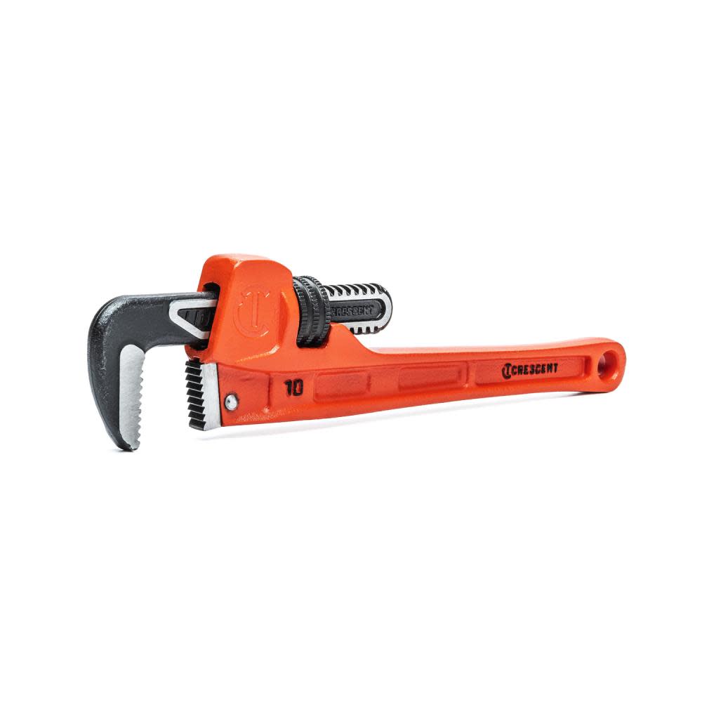 Crescent 10″ Cast Iron Slim Jaw Pipe Wrench - Ascmtools